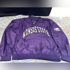 Purple Kansas State pullover/crewneck, good condition